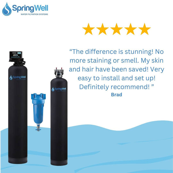 SpringWell Whole House Water Filter System - USA